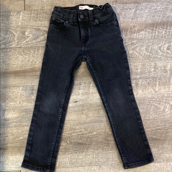 Signature by Levi Strauss Black Slim Fit Jeans - Picture 1 of 7